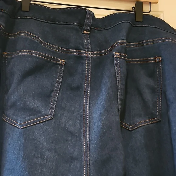 Celebrity Pink super stretchy petite Mid rise skinny blue jeans Size 20p - Picture 7 of 11